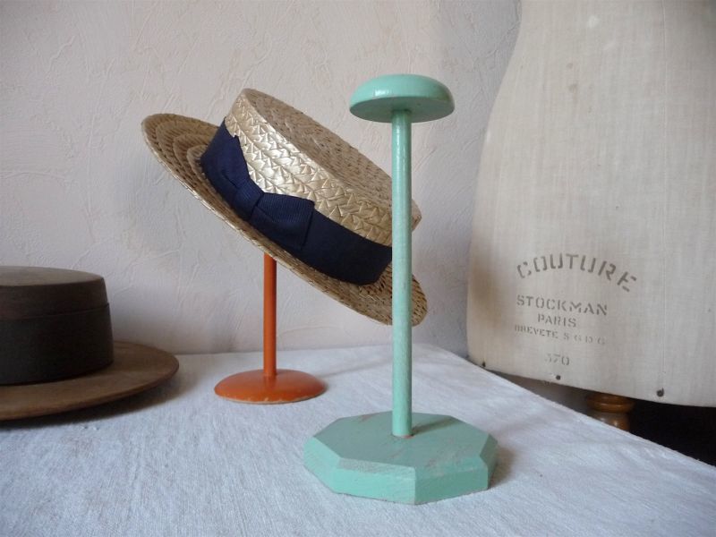 フランス ヴィンテージ 木製 帽子スタンド ２台セット - une Belle Chose